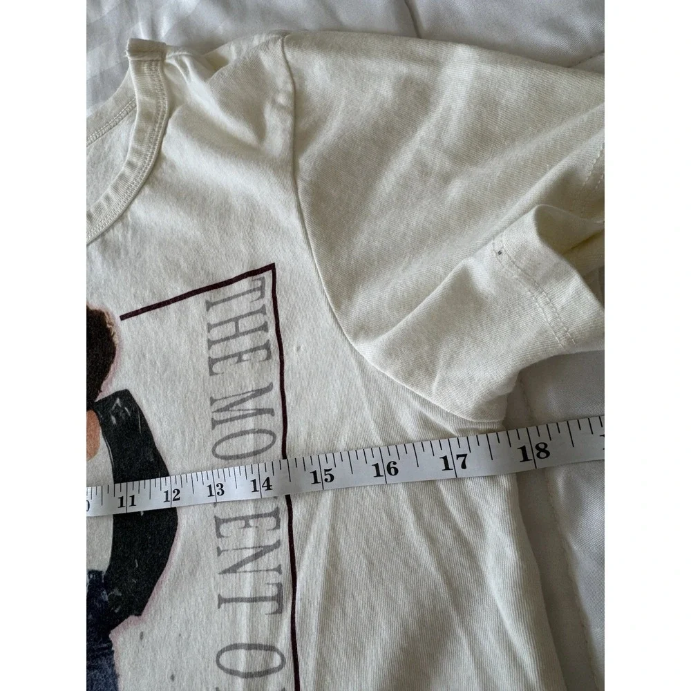 Whitney Houston Tee Shirt World Tour '87 White Size XS Graphic Print Music Band - Picture 5 of 6